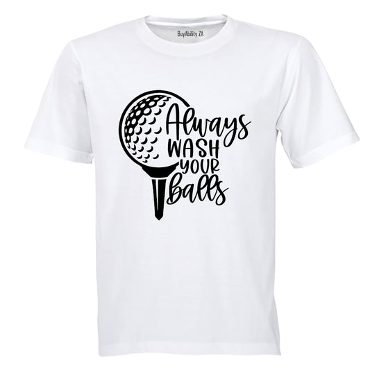 Wash - Golf - Adults - T-Shirt - BuyAbility South Africa