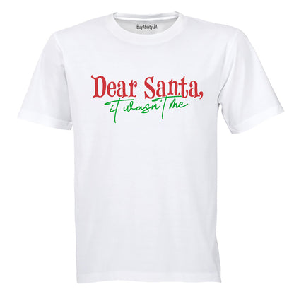 Wasn't Me - Christmas - Kids T-Shirt - BuyAbility South Africa