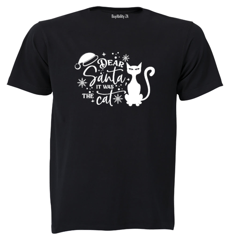 Was The Cat - Christmas - Adults - T-Shirt