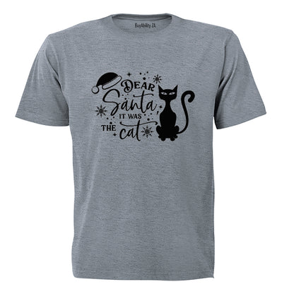 Was The Cat - Christmas - Adults - T-Shirt