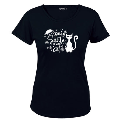 Was The Cat - Christmas - Ladies - T-Shirt