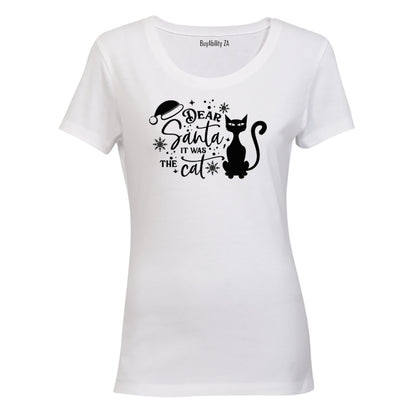 Was The Cat - Christmas - Ladies - T-Shirt