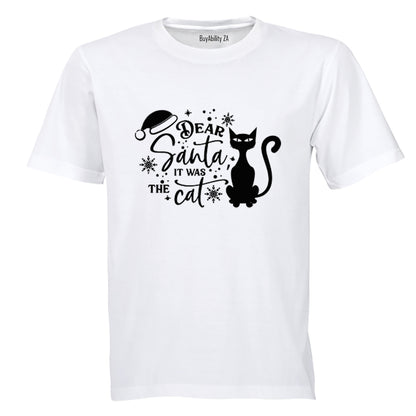Was The Cat - Christmas - Adults - T-Shirt