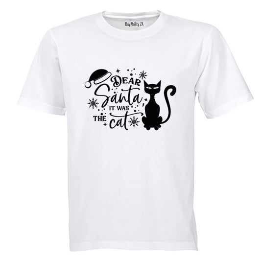 Was The Cat - Christmas - Adults - T-Shirt