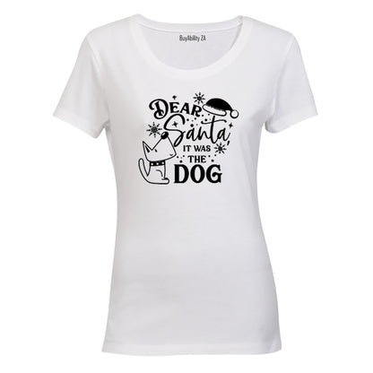 Was The Dog - Christmas - Ladies - T-Shirt