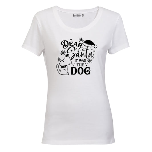 Was The Dog - Christmas - Ladies - T-Shirt