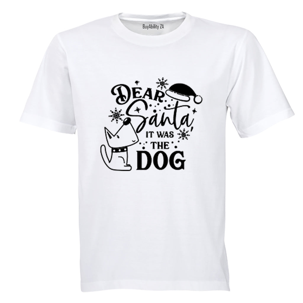 Was The Dog - Christmas - Adults - T-Shirt