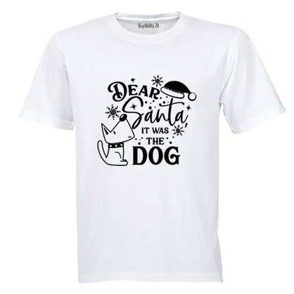 Was The Dog - Christmas - Adults - T-Shirt