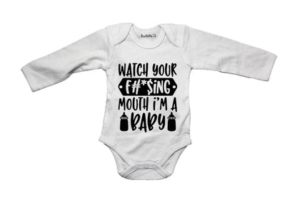 Watch Your Mouth - Baby Grow