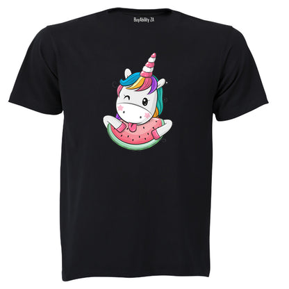 Watermelon Unicorn - Kids T-Shirt
