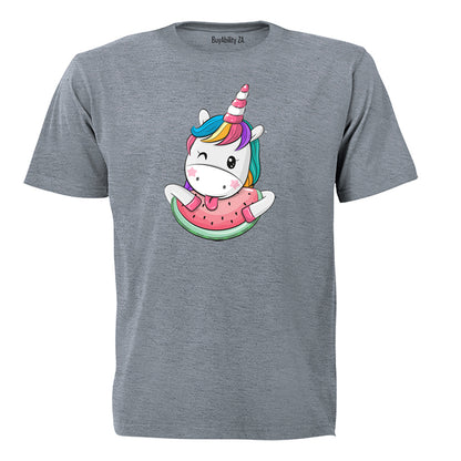 Watermelon Unicorn - Kids T-Shirt