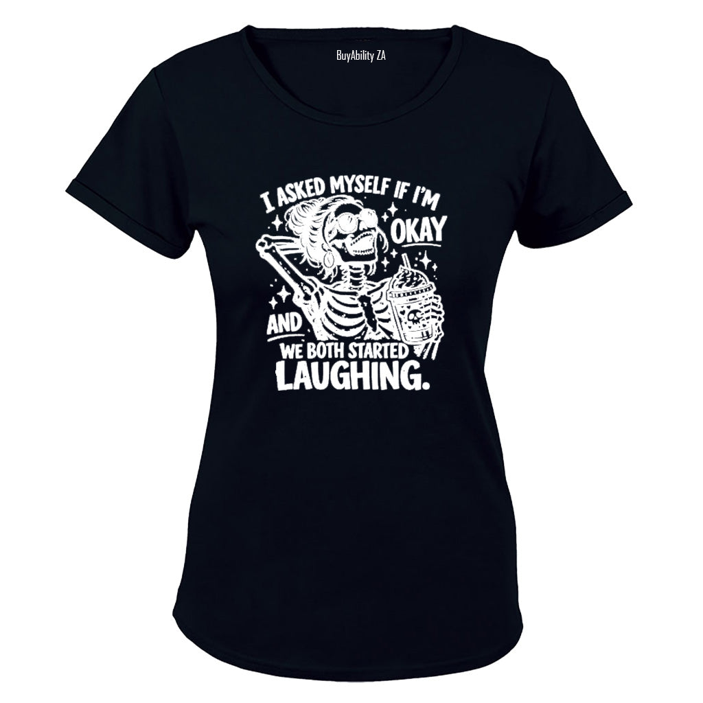 We Both Started Laughing - Ladies - T-Shirt - BuyAbility South Africa
