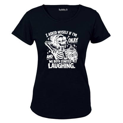 We Both Started Laughing - Ladies - T-Shirt - BuyAbility South Africa