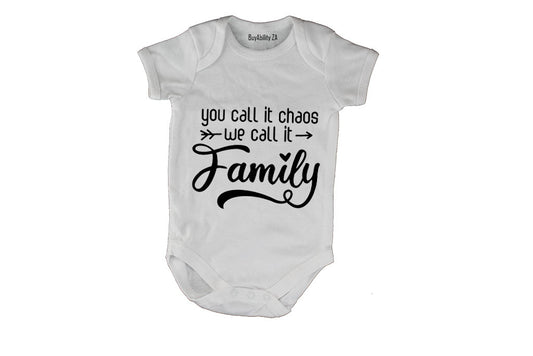 We Call It Family - Baby Grow - BuyAbility South Africa