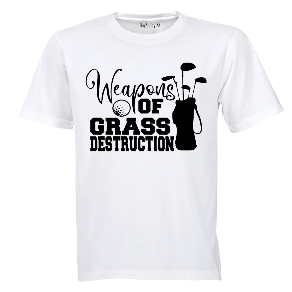 Weapons of Grass Destruction - Adults - T-Shirt