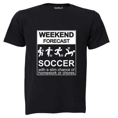 Weekend Forecast - SOCCER - Kids T-Shirt