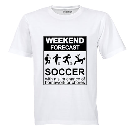 Weekend Forecast - SOCCER - Kids T-Shirt