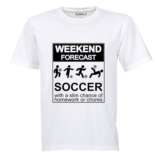 Weekend Forecast - SOCCER - Kids T-Shirt