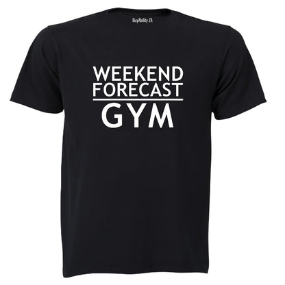 Weekend Forecast GYM - Adults - T-Shirt - BuyAbility South Africa