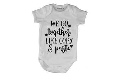 We Go Together Like - Valentine Inspired - Baby Grow