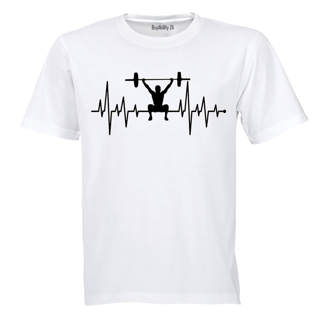 Weight Lifting Lifeline - Adults - T-Shirt
