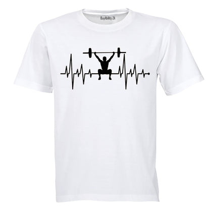 Weight Lifting Lifeline - Adults - T-Shirt