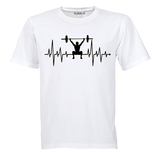 Weight Lifting Lifeline - Adults - T-Shirt