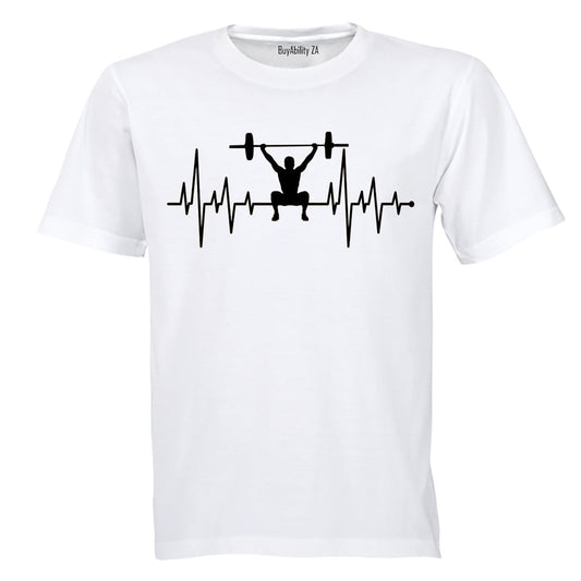 Weight Lifting Lifeline - Adults - T-Shirt