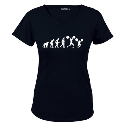 Weightlifting Evolution - Ladies - T-Shirt