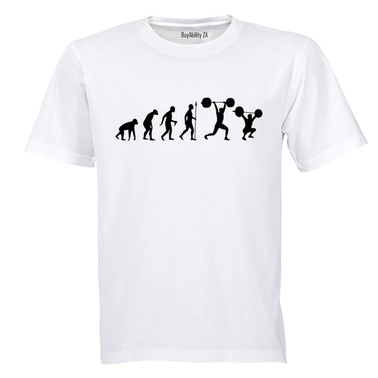 Weightlifting Evolution - Adults - T-Shirt