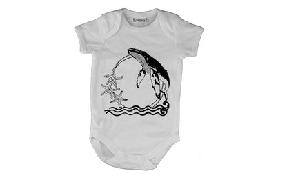 Whale - Baby Grow