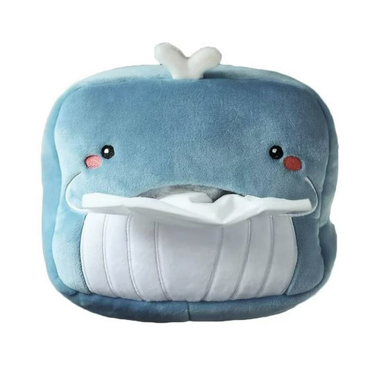 Plush Whale - Tissue Box