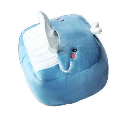 Plush Whale - Tissue Box