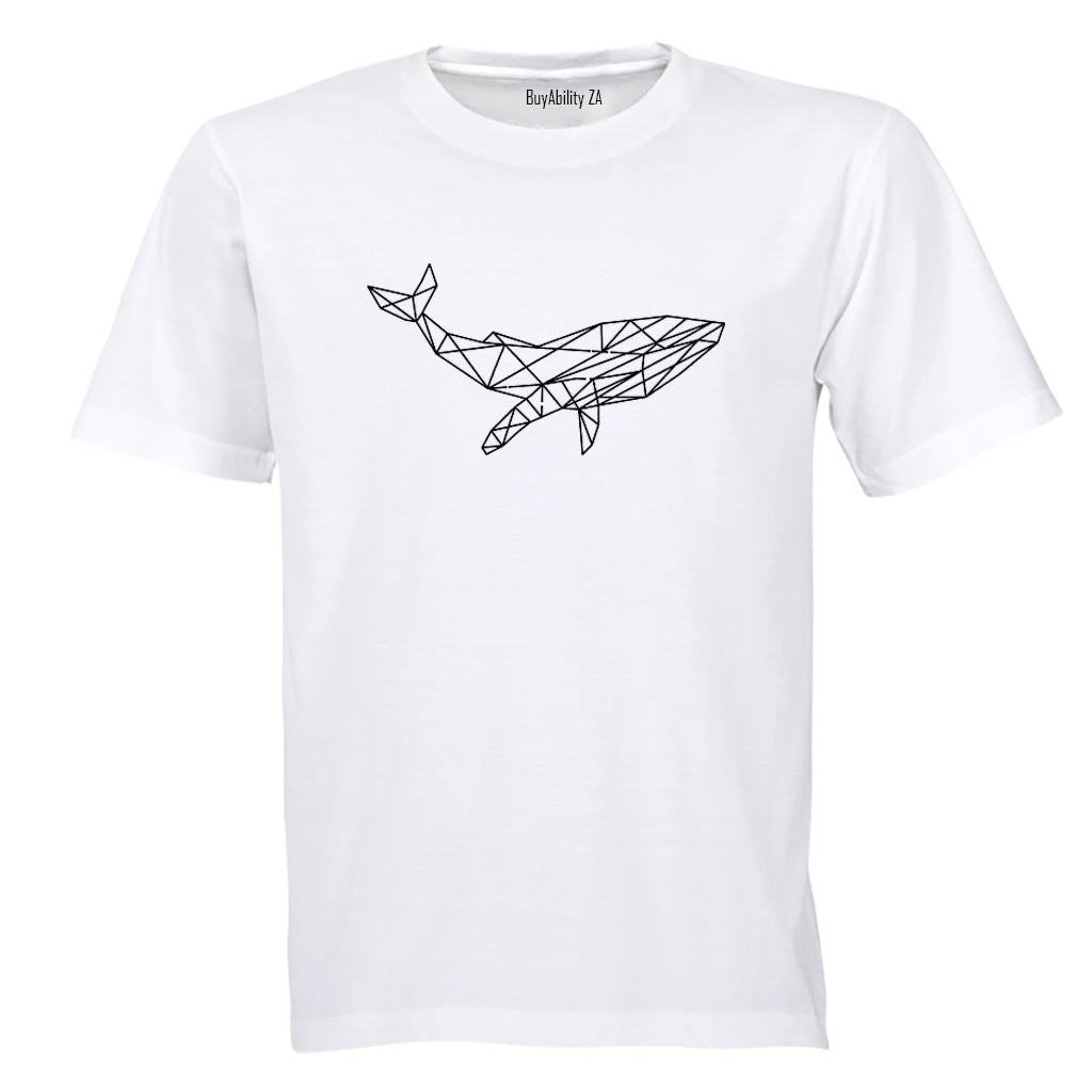 Whale Illustration - Kids T-Shirt