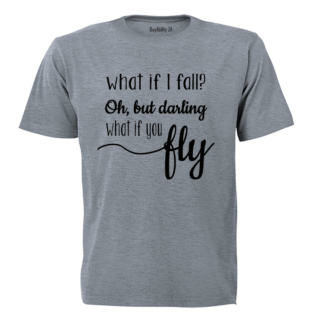 What if i Fall.. - Kids T-Shirt - BuyAbility
