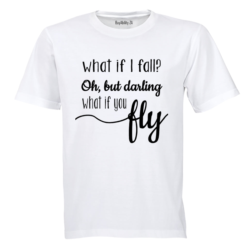 What if i Fall.. - Kids T-Shirt - BuyAbility