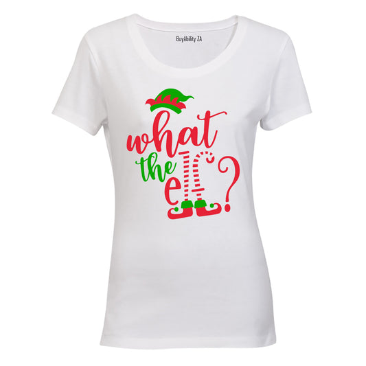 What the Elf - Christmas - Ladies - T-Shirt