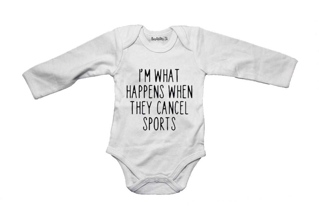 When They Cancel Sports - Baby Grow