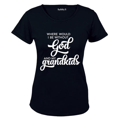 God & My Grandkids - Ladies - T-Shirt