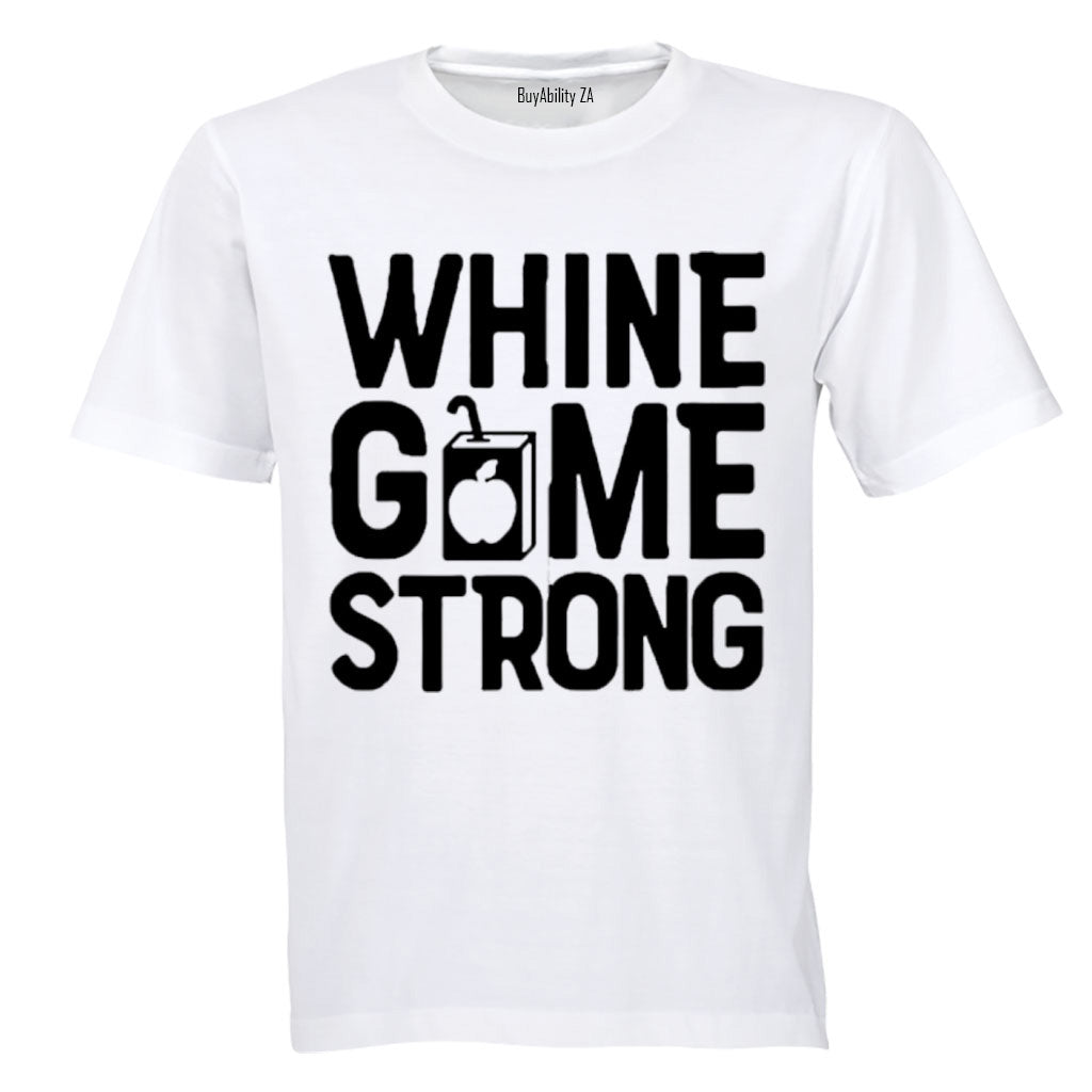 Whine Game Strong - Kids T-Shirt
