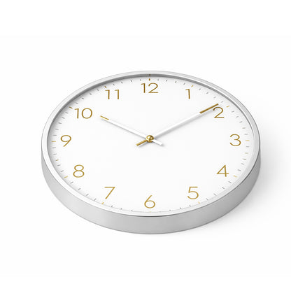 Modern White Analogue Wall Clock