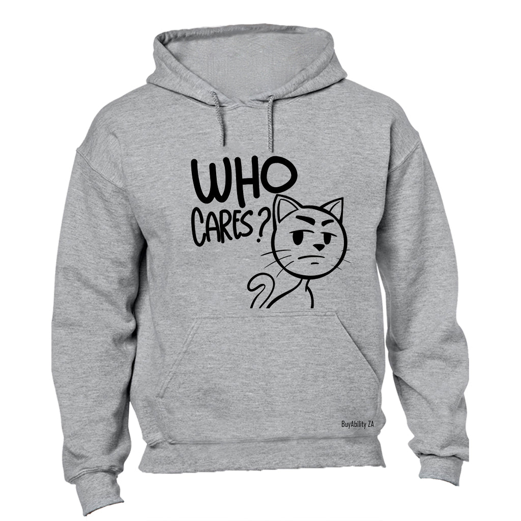 Who Cares - Hoodie - BuyAbility South Africa