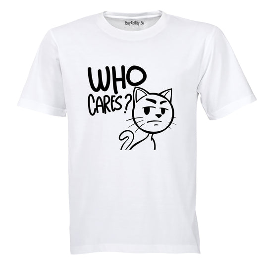 Who Cares - Adults - T-Shirt - BuyAbility South Africa