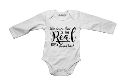 Who Do You Think The Real Boss Is? - Baby Grow