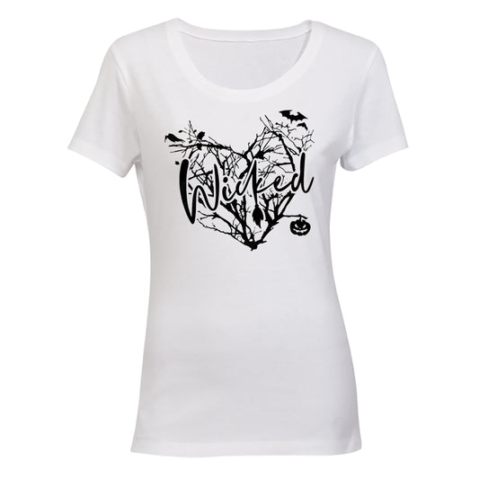 Wicked - Halloween Heart - Ladies - T-Shirt - BuyAbility South Africa