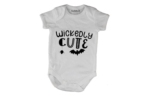 Wickedly Cute - Halloween - Baby Grow