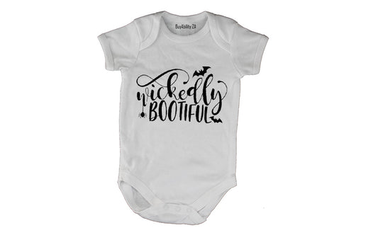 Wickedly Boo-tiful - Halloween - Baby Grow