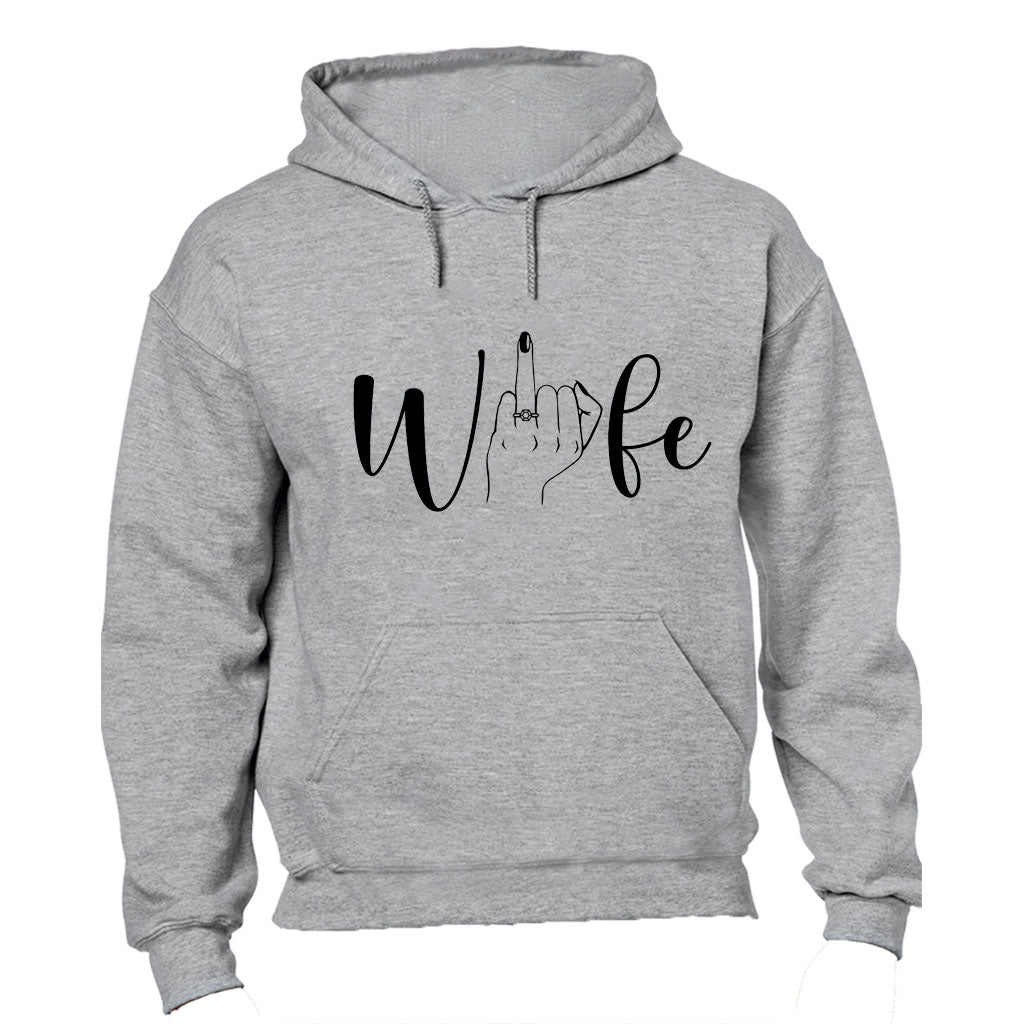Wife - Married - Hoodie - BuyAbility South Africa