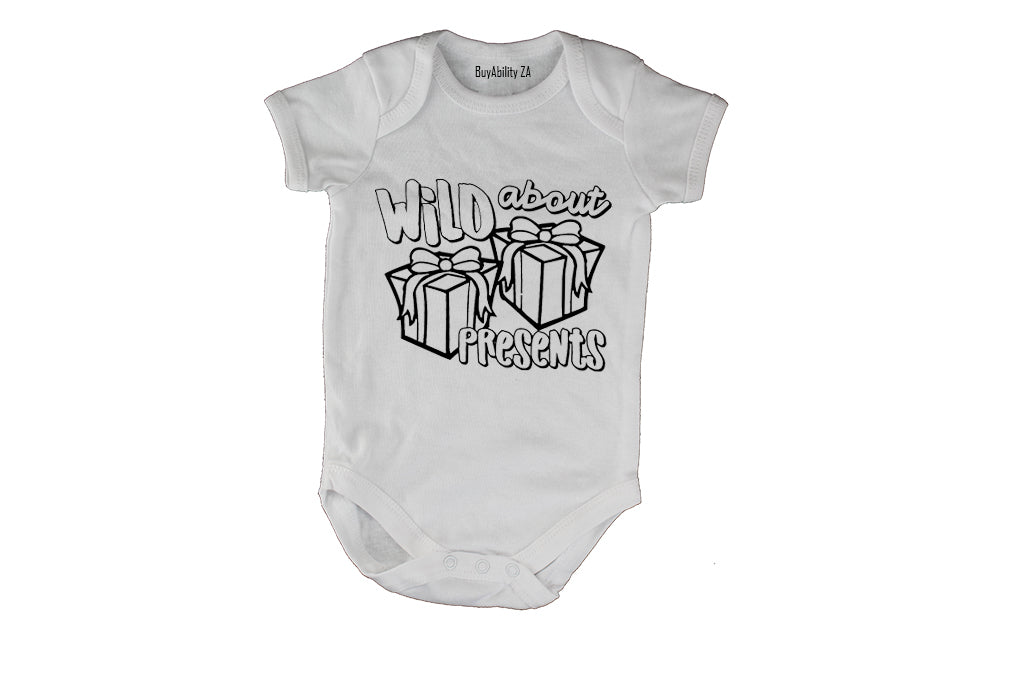Wild About Presents - Christmas - Baby Grow