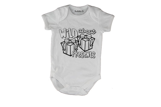 Wild About Presents - Christmas - Baby Grow